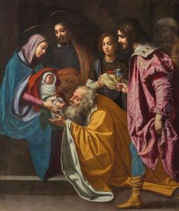 The Adoration Of The Magi by Felice Ficherelli