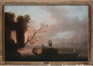 Paesaggio Con Figure