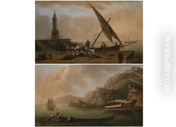 Marinebilder (pair) - view 1