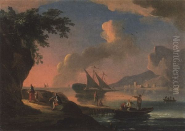 Abendliche Kustenlandschaft - view 1