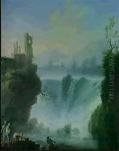 Veduta Di Tivoli by Gregorio Fidanza