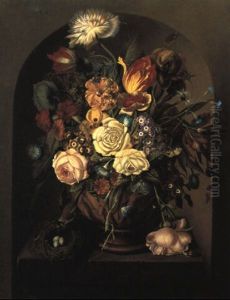 Blumenstilleben by Anton Fidler