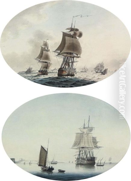 Shipping In The Channel Off Dover - view 1