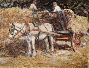 Haymaking Scene