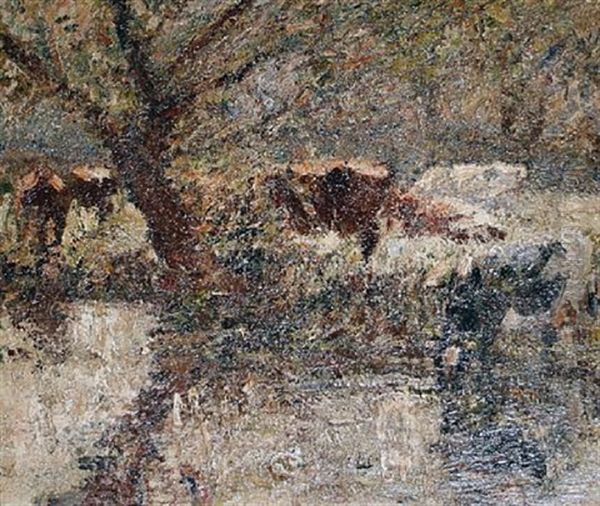 Cattle In A Meadow - view 1