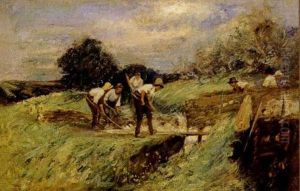 Sheep Washing In Wiltshire