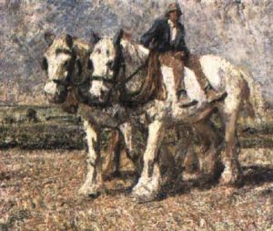 Plough Horses by Harry Fidler