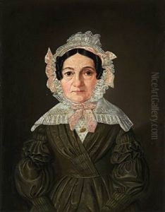Three Portraits Of A Married Couple And Their Daughter (3 Works)