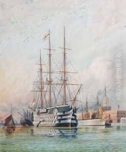 H.m.s.victory by William Edward Atkins