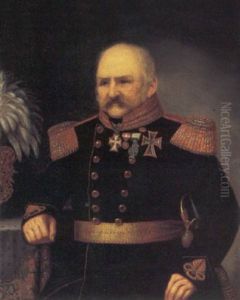 Portraet Af Generalmajor, Kommandant, Kammerherre Hans Staal Lutzen Portraet Af Generalmajor, Kommandant, Kammerherre Hans Staal Lutzen