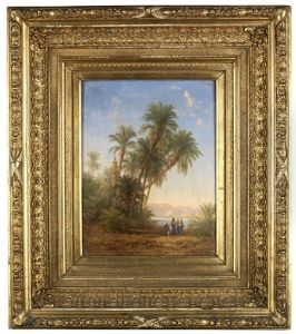 Orientalische Kustenlandschaft