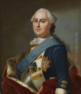 Georg Wilhelm Landgraf Zu Hessen (1722-1782); Seine Gattin Maria Luise Albertine Landgrafin Zu Hessen, Geborene Zu Leiningen-dagsburg-falkenburg (1729-1818) (pair)