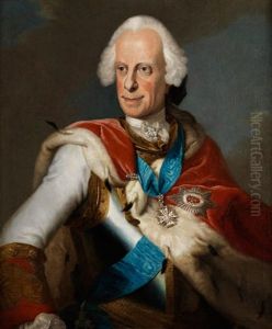 Bildnis Des Landgrafen Ludwig Viii Von Hessen-darmstadt, 1697 - 1768