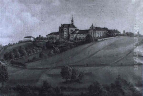 Ansicht Vom Hospiz Und Der Spitalkirche In Kukus, S_db"hmen - view 1