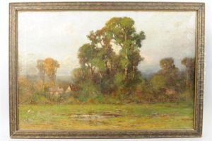 New England Landscape by Edward Loyal Field