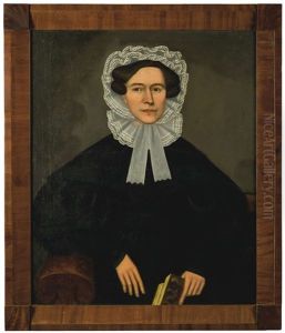 Pair Of Portraits Of Phillips And Frances Stanton Merrill Of Pittsfield Massachusetts