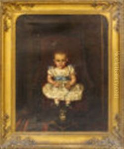 Hannah Bullard, Aged 4, Of Marblehead Massachusetts by Erastus Salisbury Field