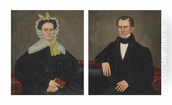 Portraits: A Man And His Wife (pair) - view 1