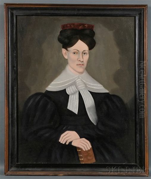 Portrait Of Mrs. E.a. Seymour Of Colebrook River, Connecticut - view 1