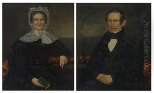 Portrait Of Enos (+ Sarah Ann Dickinson Adams, 2 Works) Portrait Of Enos (+ Sarah Ann Dickinson Adams, 2 Works)