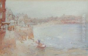 A Watercolour Study Of Scarborough Bay