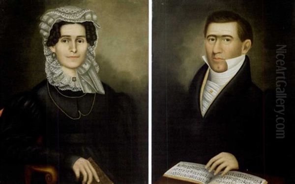 Portraits Of A Couple (pair) - view 1