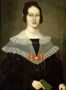 Portrait Of Elizabeth Moore, North Adams, Massachussetts