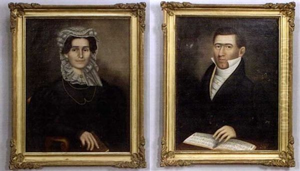 Portrait Of Lady (+ Portrait Of A Gentleman; Pair) - view 1