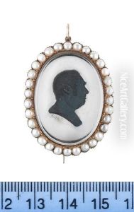 Charles James Fox, Profile To The Right (+ 3 Others; 4 Works) by John M. Field