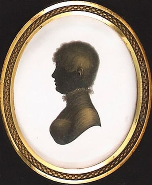 John Hose, Profile To The Right, Wearing Coat And Frilled Chemise (+ Maria Hose, Profile To The Left, Wearing Dress With High Ruff Collar; Pair) - view 1