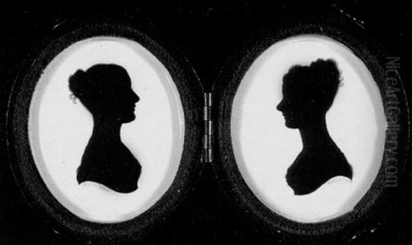Profile Of A Young Lady With Hair In Apollo Knot - view 1