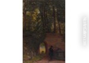 The Curfew Tolls The Knell Of Parting Day by Walter Field