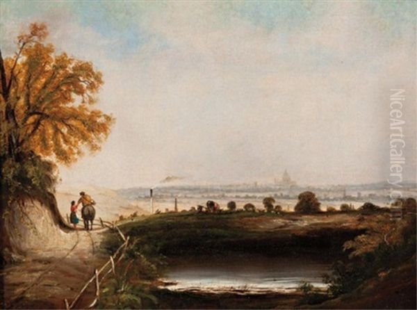 St. Paul's From Highgate - view 1