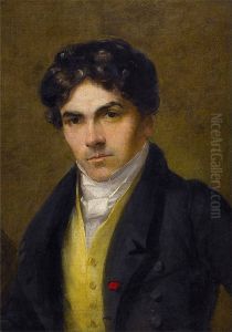 Portrait D'eugene Delacroix by Thales Fielding