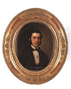 Retrato Masculino by Dionisio Fierros Alvarez