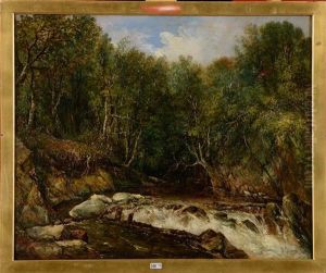 Riviere En Foret by Dionisio Fierros Alvarez