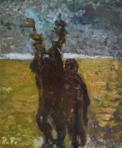 Apunte (dos Figuras De Indios) by Pedro Figari
