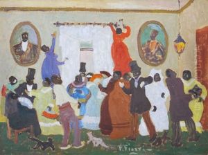 El Dia De La Boda by Pedro Figari