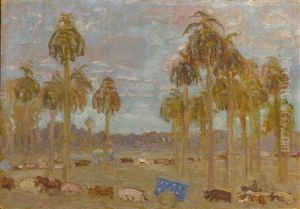 La Conquista Del Chaco by Pedro Figari