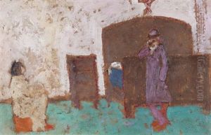 La Visita by Pedro Figari