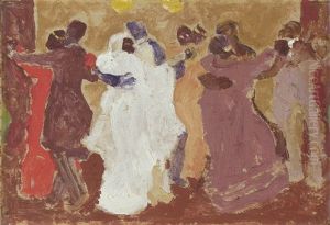 El Baile De La Novia by Pedro Figari