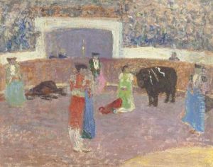 Corrida De Toros (bull Fight) by Pedro Figari