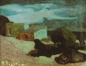 Apunte, Paisaje by Pedro Figari