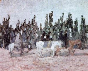 A Misa Del Encuentro by Pedro Figari