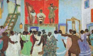 Festejando La Boda by Pedro Figari