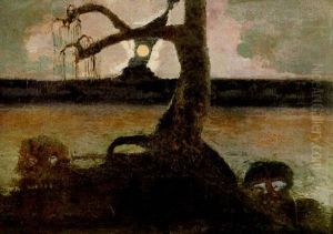 Nocturno (luz De Luna) by Pedro Figari