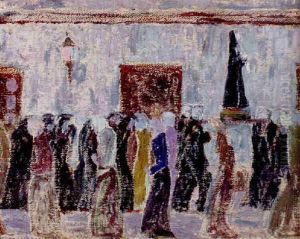Misa Del Encuentro 2, La Virgen En La Procesion by Pedro Figari