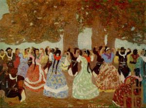 Baile En El Campo by Pedro Figari