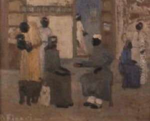 El Domingo by Pedro Figari