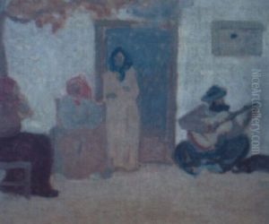 Guitarreo by Pedro Figari